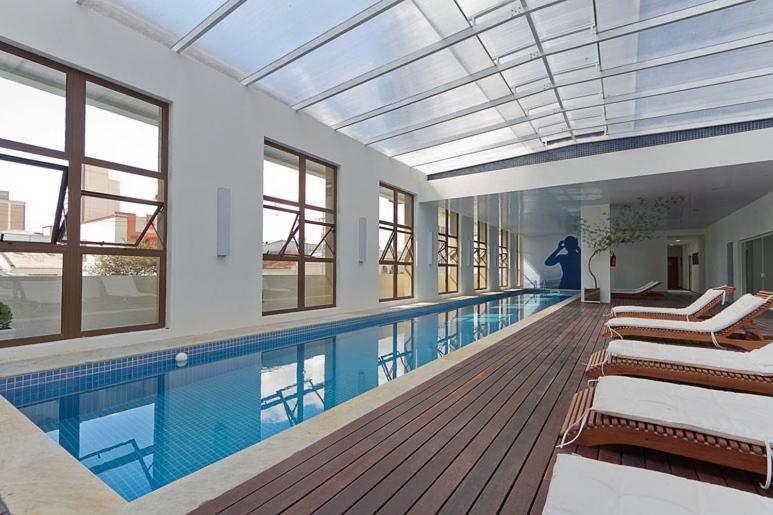 Alto Padrao! Shop. Estacao. Piscina, Sauna, Academia. Novo! Κουριτίμπα Εξωτερικό φωτογραφία